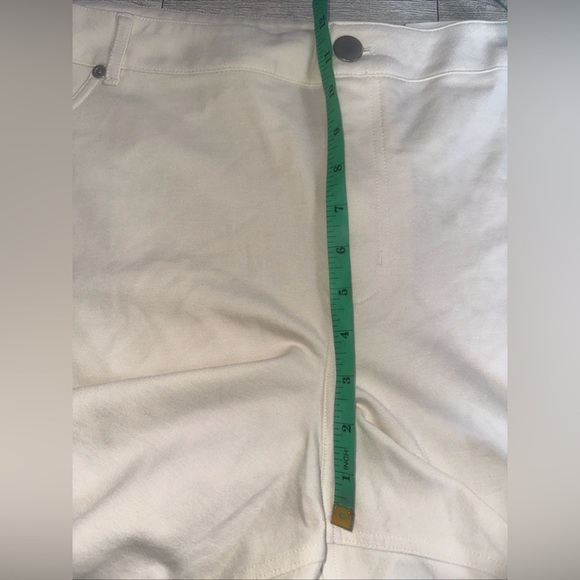 NWT Est 1946 Plus Sz 22W Off White Sportswear Pants sits below natural waist - Picture 8 of 9
